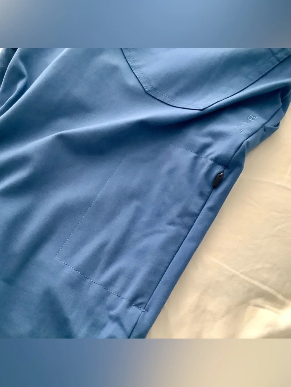 SOLD - BYLT Everyday Pant 2.0 in Slate Blue Sz 36x30 - Picture 5 of 7